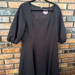 kate spade Black Midi Dress